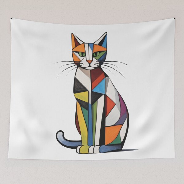 Item preview, The Cubist Cat-2 designed and sold by LKozerski.