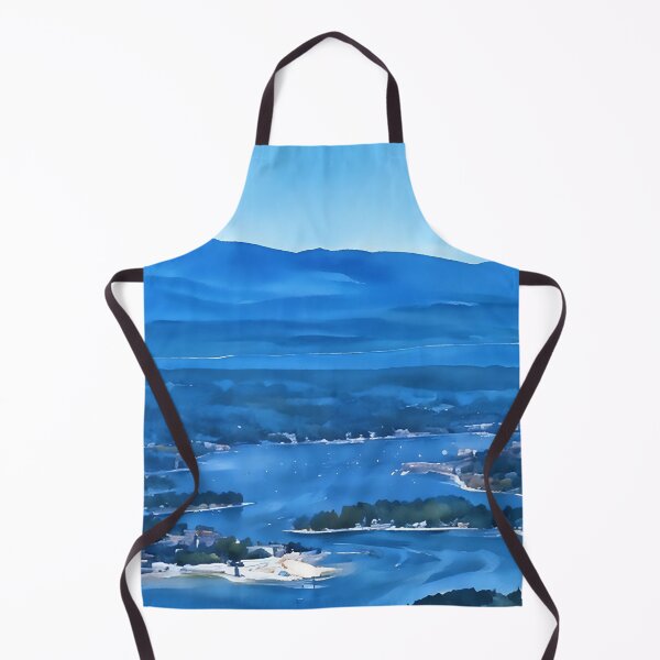 Item preview, Liberty Bay Olympic Mountains (Watercolor) designed and sold by flyscenicair.