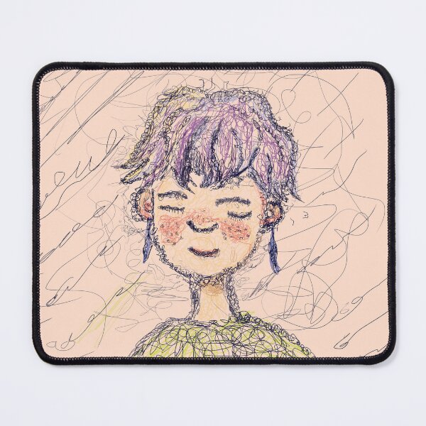 Item preview, Drawing of a calm girl designed and sold by racalari.