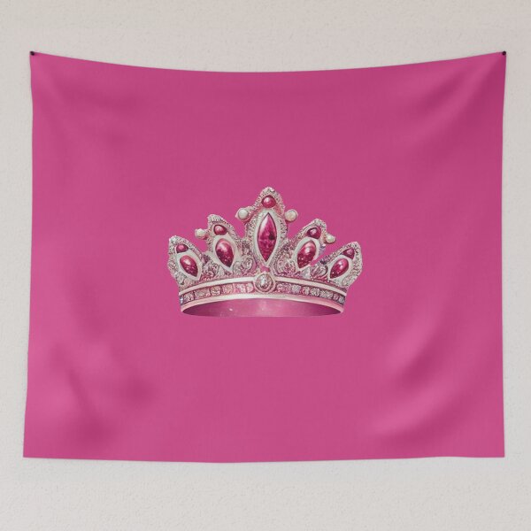 Item preview, Glittering Hot Pink Crown designed and sold by KittyKatto.