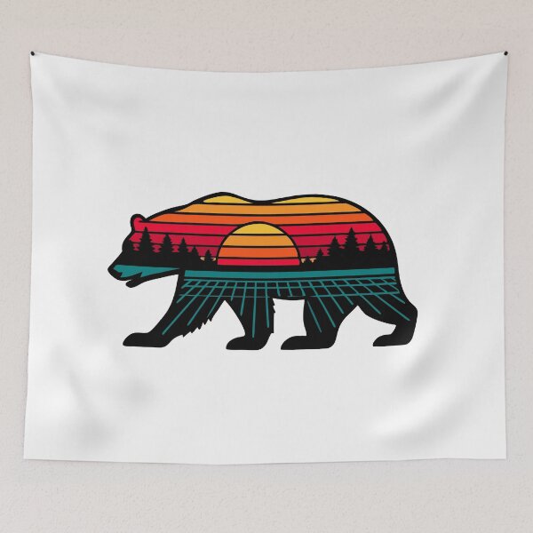 Artikelvorschau, Mountain Bear: Wild Nature in Rustic Style entworfen und verkauft von Timegraf.