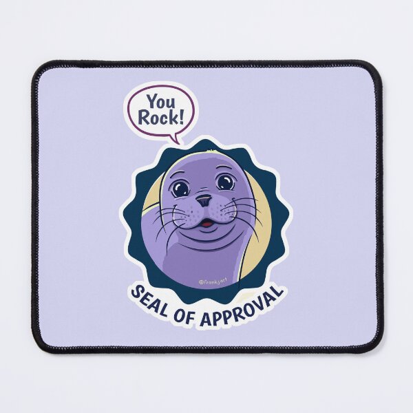 Item preview, Cute Seal of Approval designed and sold by Frank J. Art.