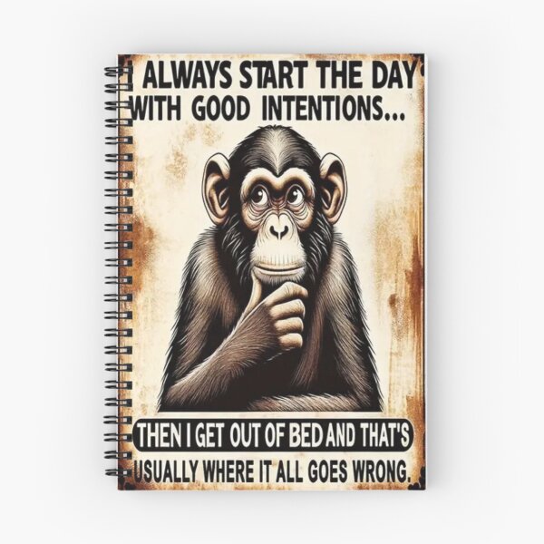 Item preview, I Always Start The Day With Good Intentions designed and sold by JoezPlace.