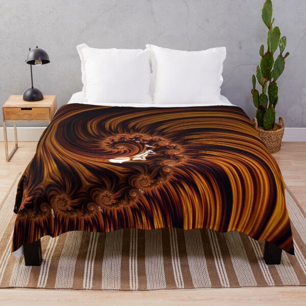 Item preview, Amber Painted Spiral designed and sold by Elisabeth Lucas.
