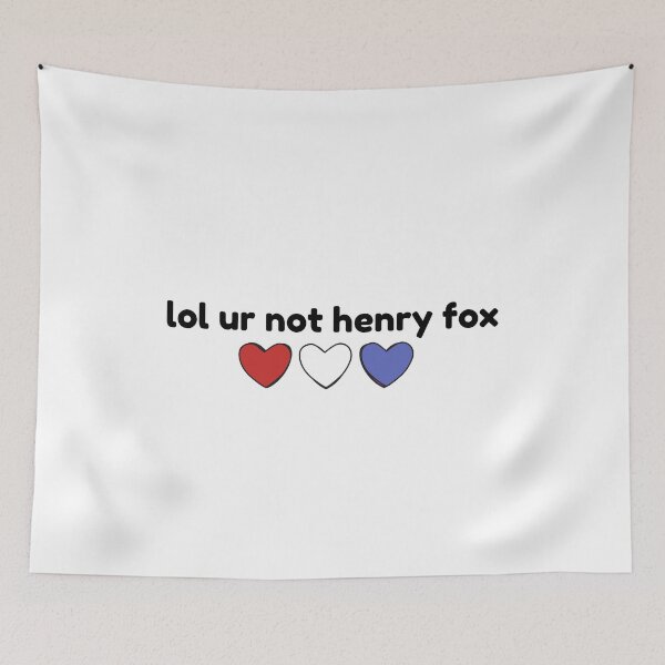 Item preview, Henry Fox, lol ur not designed and sold by baranskini.