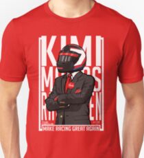 Red, White & Bwoah: Kimi Raikkonen for President Unisex T-Shirt