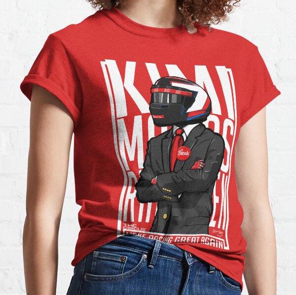 Red, White & Bwoah: Kimi Raikkonen for President Classic T-Shirt