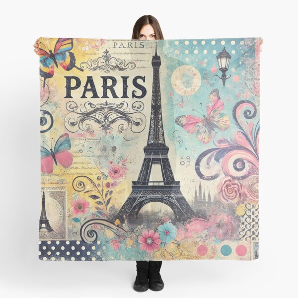 Aperçu de l'œuvre Affiche d'art de la Tour Eiffel créée et vendue par Random Designs.