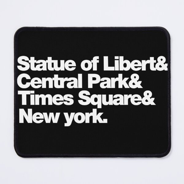 Item preview, Statue of Liberty& Central Park& Times Square& New york. designed and sold by studiobrazuka.