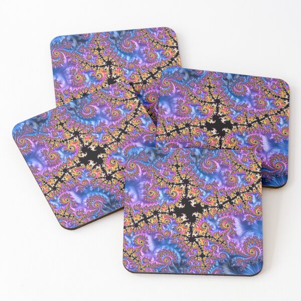 Item preview, Blue Fractal Ballet designed and sold by Elisabeth Lucas.