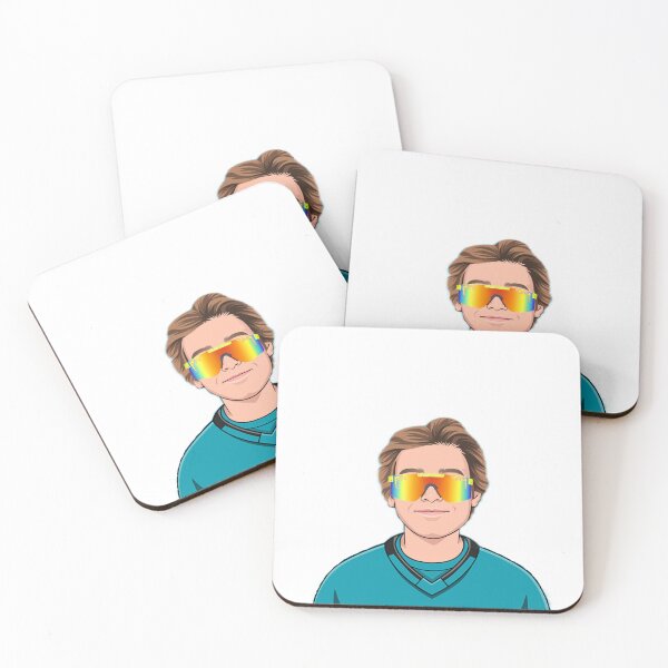 Item preview, Macklin Celebrini Sticker designed and sold by Letsgonjdevils0.