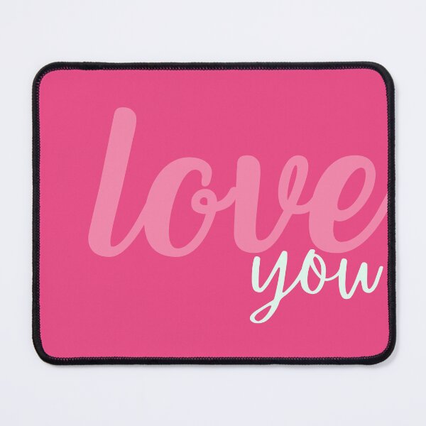 Item preview, Love You Valentine Pink Color ,brafdesign designed and sold by Brafdesign.