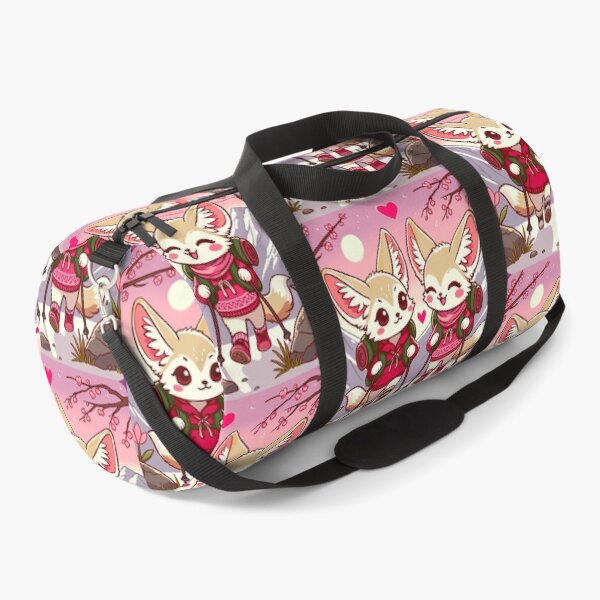 Artikelvorschau, Verliebte Fenneks beim Wandern | Valentinstag entworfen und verkauft von Ghost on Toast.
