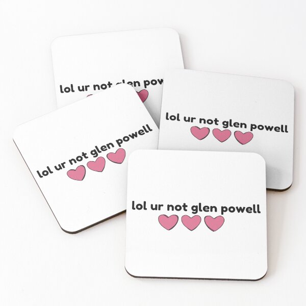 Item preview, Glen Powell, lol ur not designed and sold by baranskini.