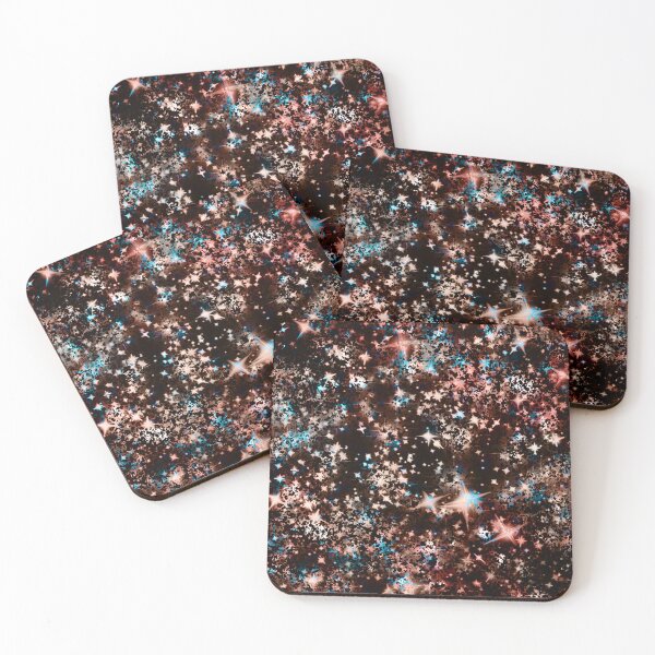 Item preview, Abstract Art: Light Blue and Pink Rose Sparkle Granite PN 11 designed and sold by SweetiesUnites.