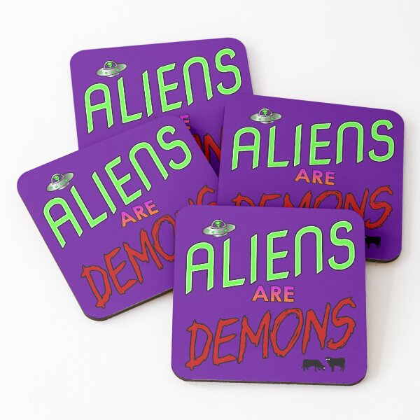 Item preview, Aliens are Demons designed and sold by Se7enThunders.