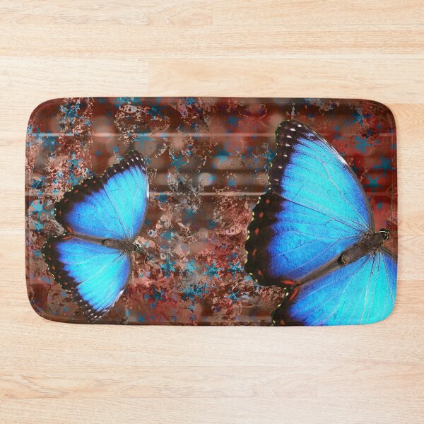 Item preview, Blue Butterflies on Abstract Background PN 15 designed and sold by SweetiesUnites.