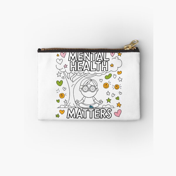 Item preview, Mental Health Matters | Mindful Meditation Art designed and sold by SewRed.
