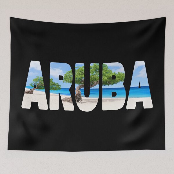 Item preview, ARUBA - Beach Trees Beautiful Sunny Perfect Day designed and sold by Adam Gormley.
