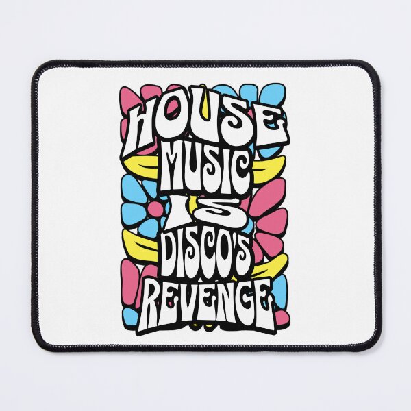 Item preview, HOUSE MUSIC  - Disco's Revenge 7 (Black/Pink)  designed and sold by Discothreadz.