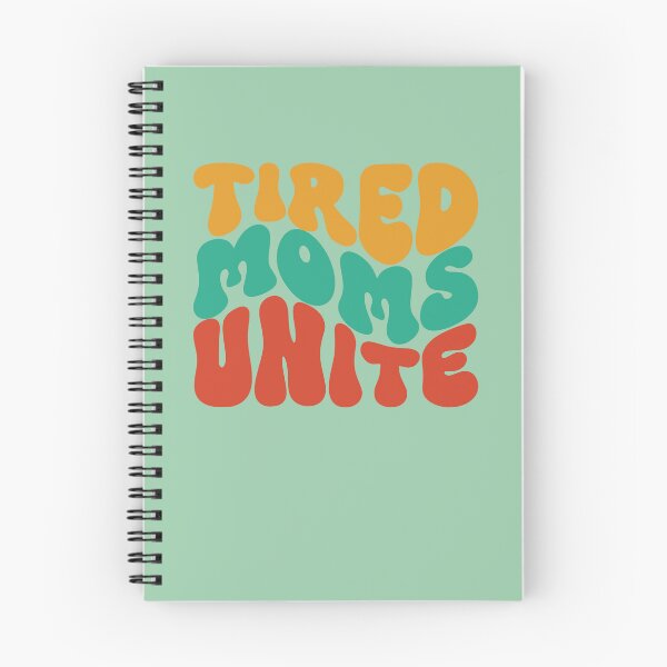 Item preview, Tired Moms Unite Parent Exhausted Mother Retro designed and sold by Smooth-Tee.