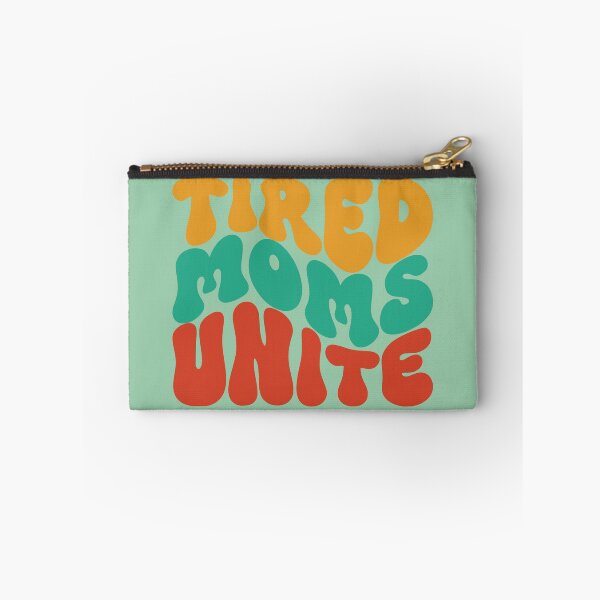 Item preview, Tired Moms Unite Parent Exhausted Mother Retro designed and sold by Smooth-Tee.