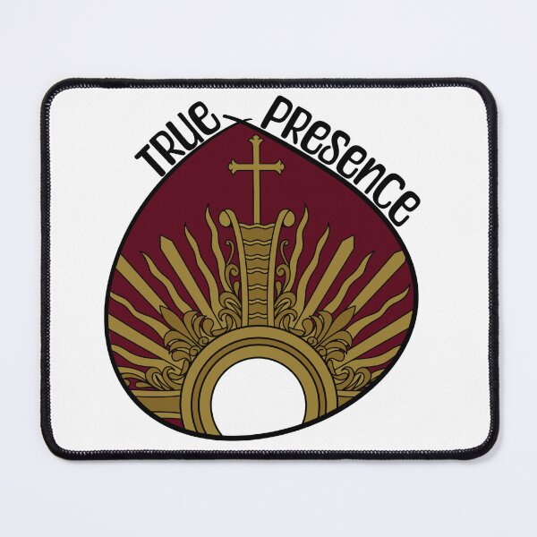 Item preview, True Presence Monstrance Mug Catholic Confirmation Ordination Gift for Priest Godmother Gift OCIA Gift Catechist Eucharist Adoration Coffee designed and sold by HauntingWaves.