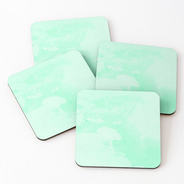 Item preview, Light Green Abstract Art: Marshmallow Pistachio PN 27  designed and sold by SweetiesUnites.