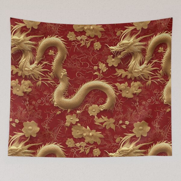Item preview, Lunar New Year Dragon Design designed and sold by Rui Mythic Studio.