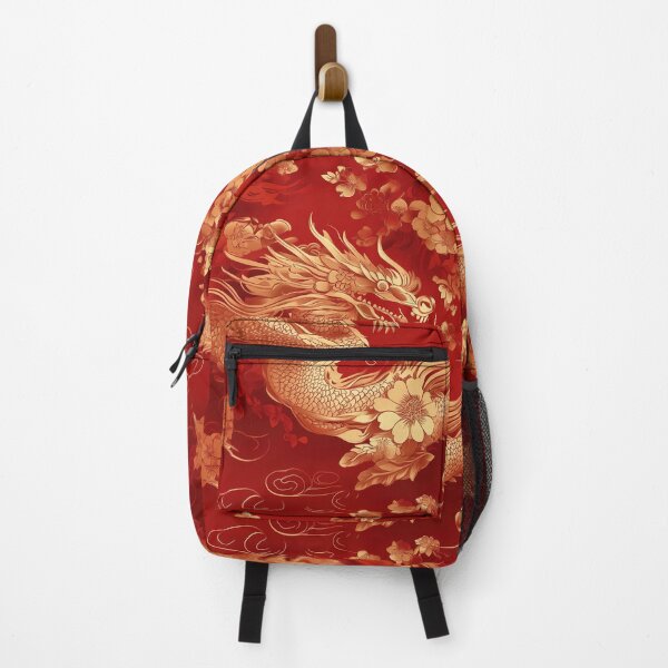 Item preview, Festive Chinese New Year Gold and Red Pattern designed and sold by Rui Mythic Studio.
