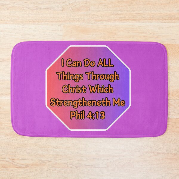Item preview, Bible Verse (Phil. 4:13) designed and sold by tellit24seven.