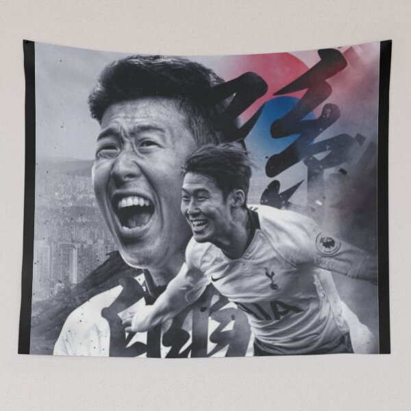 Artikelvorschau, HEUNG SON MIN THE REAL SUPER 7 AUF REDBUBBLE entworfen und verkauft von rezki-lillah.