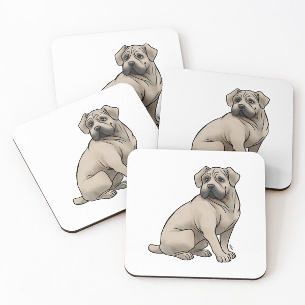 Item preview, Dog - Boerboel - Cream designed and sold by Jennifer Stolzer.
