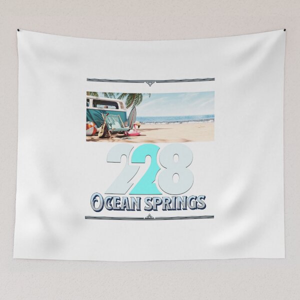 Item preview, Ocean Springs Beach Day designed and sold by NorfolkHouseLLC.