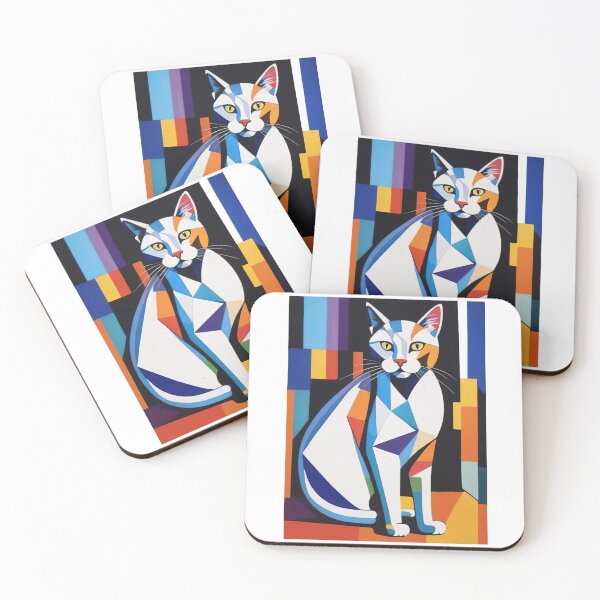 Item preview, The Cubist Cat-5 designed and sold by LKozerski.
