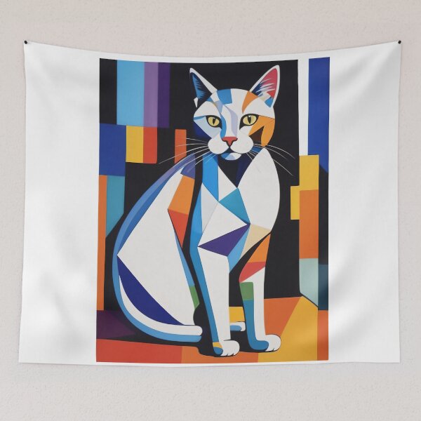 Item preview, The Cubist Cat-5 designed and sold by LKozerski.