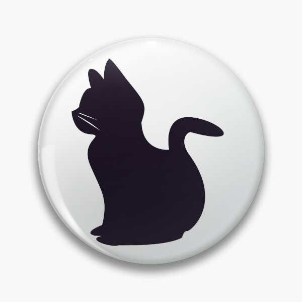 Item preview, Silueta de gato negro PN 47 designed and sold by SweetiesUnites.