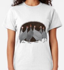 Helmeted Guineafowl Classic T-Shirt