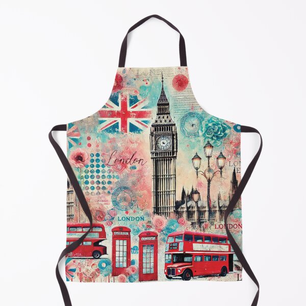 Item preview, London Collage Poster designed and sold by Random Designs.