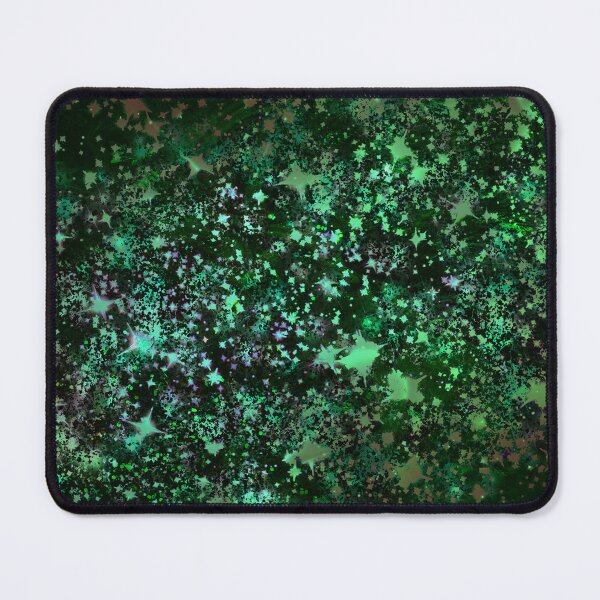 Item preview, Abstract Art: Emerald Green Starburst Sparkles PN 72 designed and sold by SweetiesUnites.