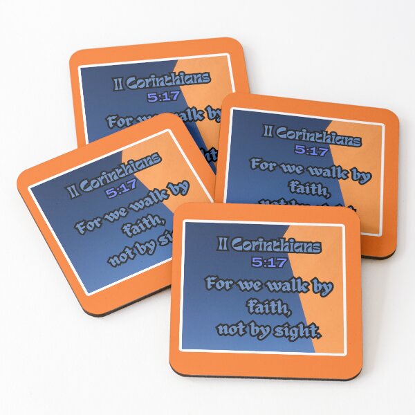 Item preview, Bible Verse (II. Corinthians 5:17) designed and sold by tellit24seven.