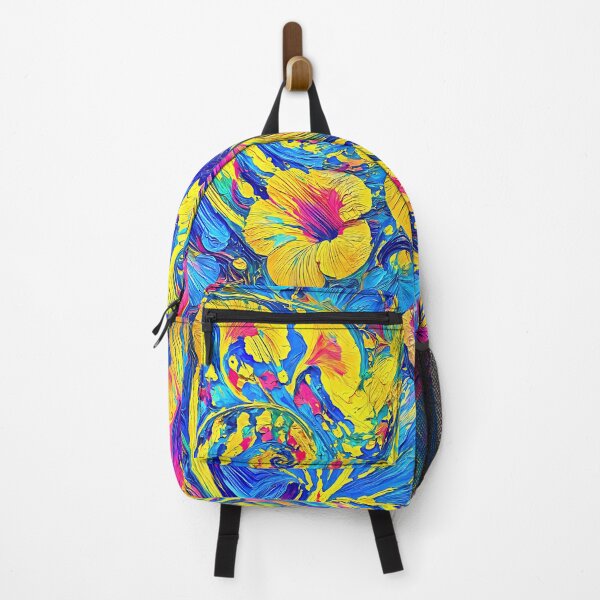 Item preview, Vibrant Bloom in Motion; Abstract Floral Fusion designed and sold by blackhalt.