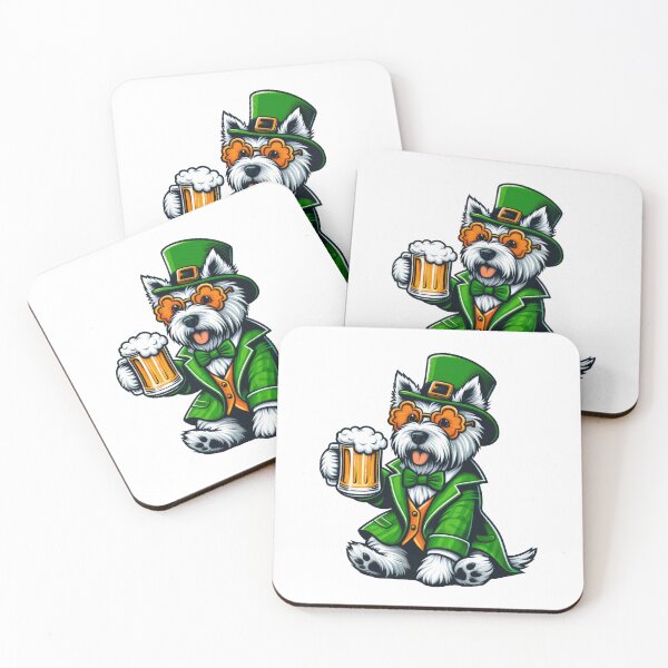 Item preview, Skye Terrier Dog St Patrick's Day designed and sold by doodIllustrate.