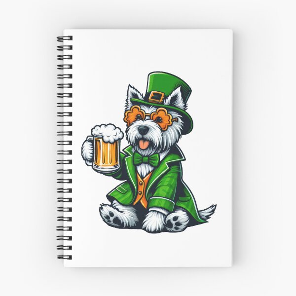 Item preview, Skye Terrier Dog St Patrick's Day designed and sold by doodIllustrate.
