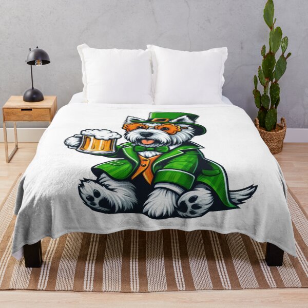 Item preview, Skye Terrier Dog St Patrick's Day designed and sold by doodIllustrate.
