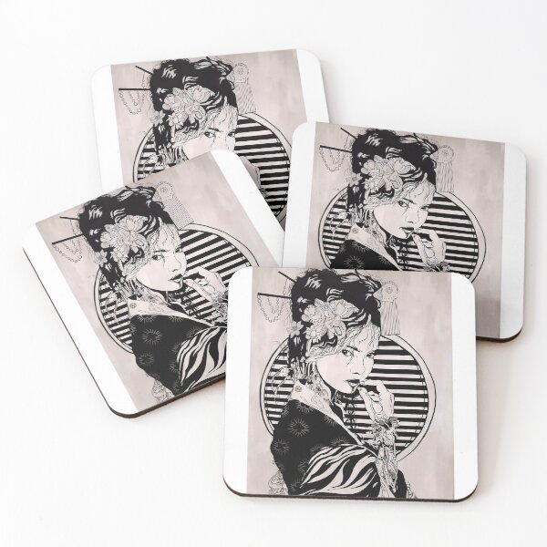 Item preview, Japanese  lady  designed and sold by atouchofcanvas.