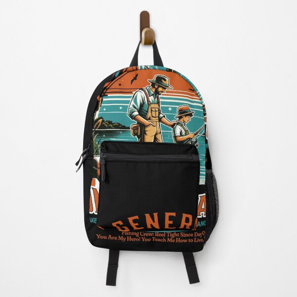 Vista previa del artículo con la obra «DOS GENERACIONES - UNA GRAN CAPTURA - Padre e hijo pescadores», diseñado y vendido por Tee-Totaler.