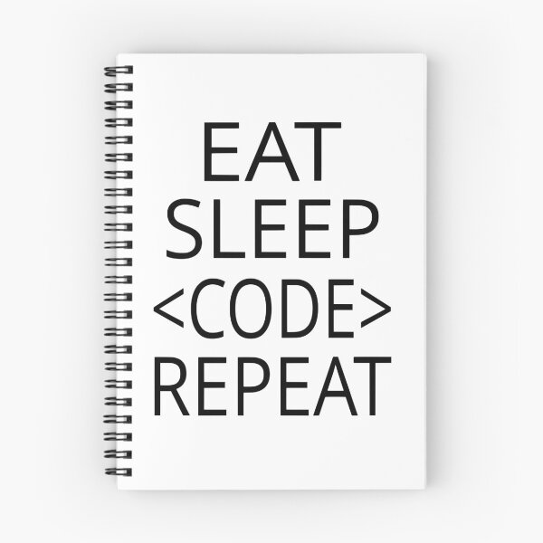 Item preview, Eat Sleep Code Repeat designed and sold by coolfuntees.