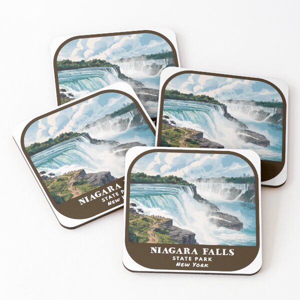 Item preview, Vintage Niagara Falls State Park (New York State Park) designed and sold by RabbitK.