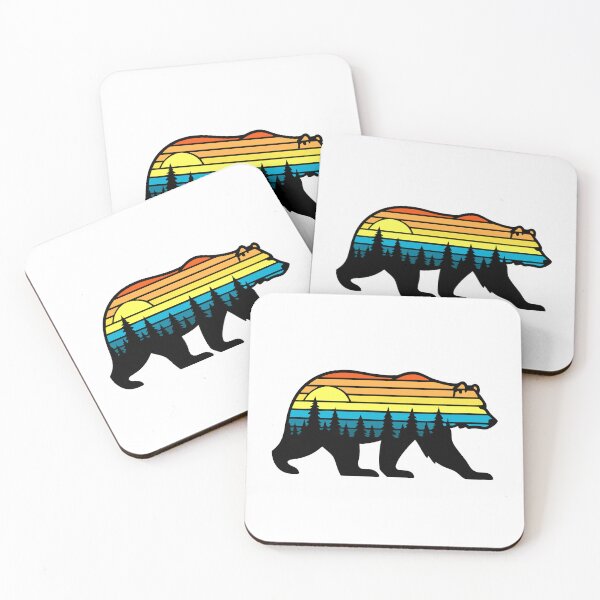 Artikelvorschau, Mountain Bear: Wild Nature in Rustic Style entworfen und verkauft von Timegraf.